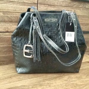 ELLEN TRACY "Sarah" Double Strap Shoulder Bag NWT